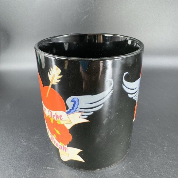 2009 Silver Buffalo Ceramic Coffee Mug Cup Heart Ache Heart Break Mug Cup VTG - Picture 8 of 14